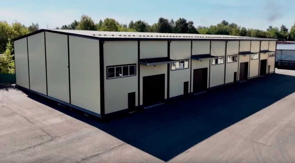 Металлоконструкции ЛСТК ангары