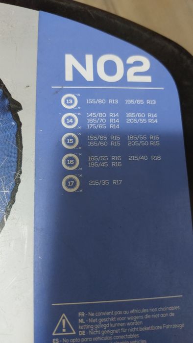 Huse / sosete roti antiderapante pentru zapada/iarna Norauto
