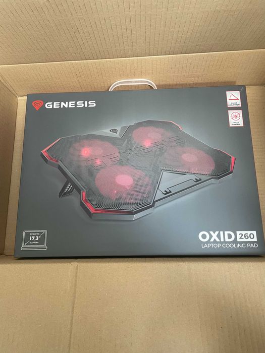 Cooler Laptop Genesis OXID 260, Max. 17.3", Cooling Pad