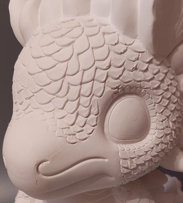 Раскраска копилка из гипса