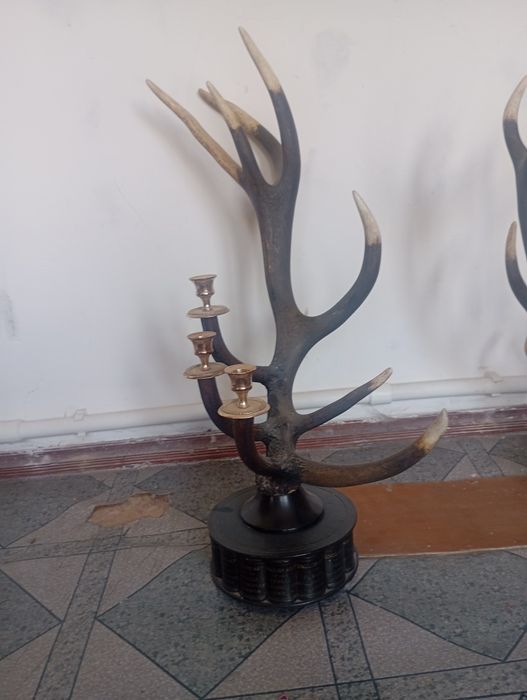 Рога подсвечница
