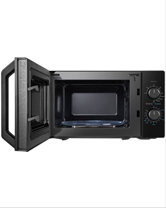 Cuptor cu microunde Toshiba MW2-MG20PBK, 20 l, 800 W, Grill, 5 nivele putere, Iluminare LED, Timer, Negru