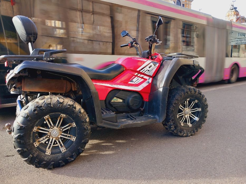 Vand ATV CF MOTO 4X4 , 520 L,numere negre,itp,asigurare