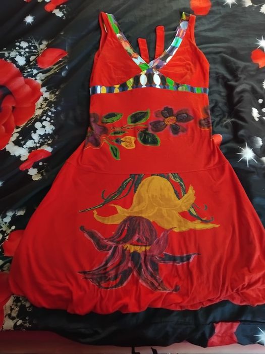 . Desiqual Спортна памучна дамска рокля