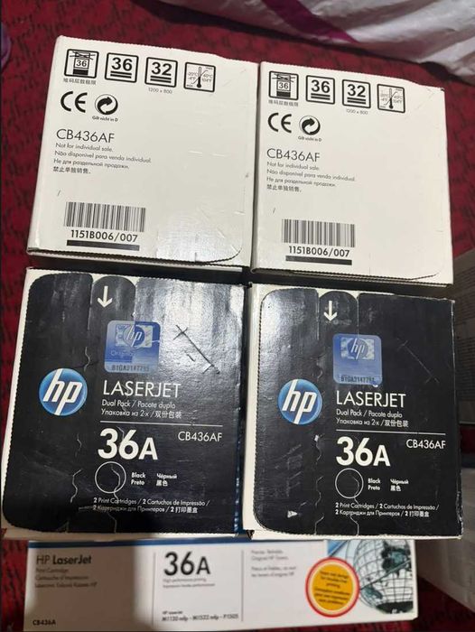 картридж для принтера hp laserjet cb436f