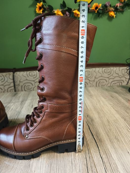 Дамски ботуши естествена кожа