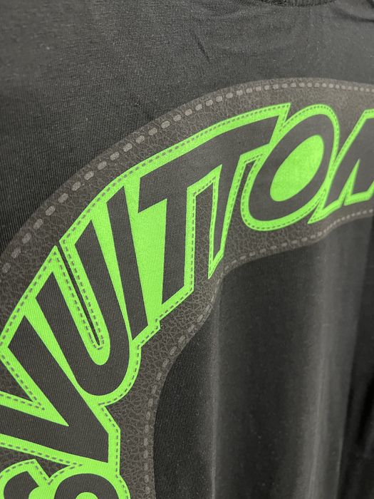 Tricou LOUIS VUITTON Alb/Negru super calitate