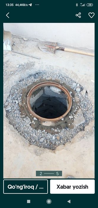 Urachi Yama tunel basseyn transha ishga garantiya