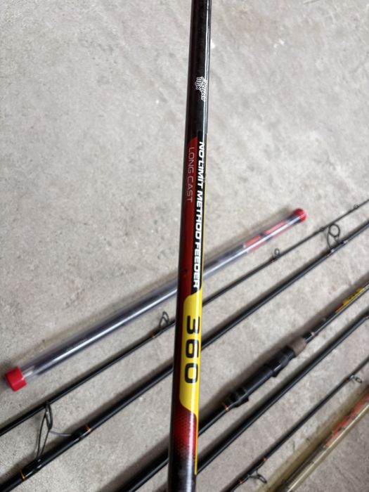 De vanzare lansete feeder+mulineta okuma feeder
