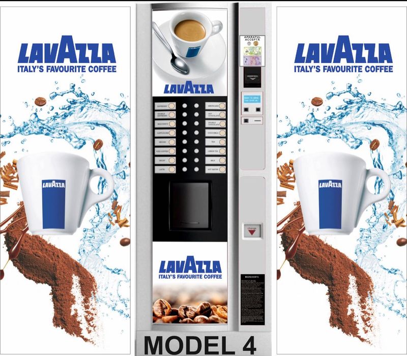 Colante autocolante automate cafea