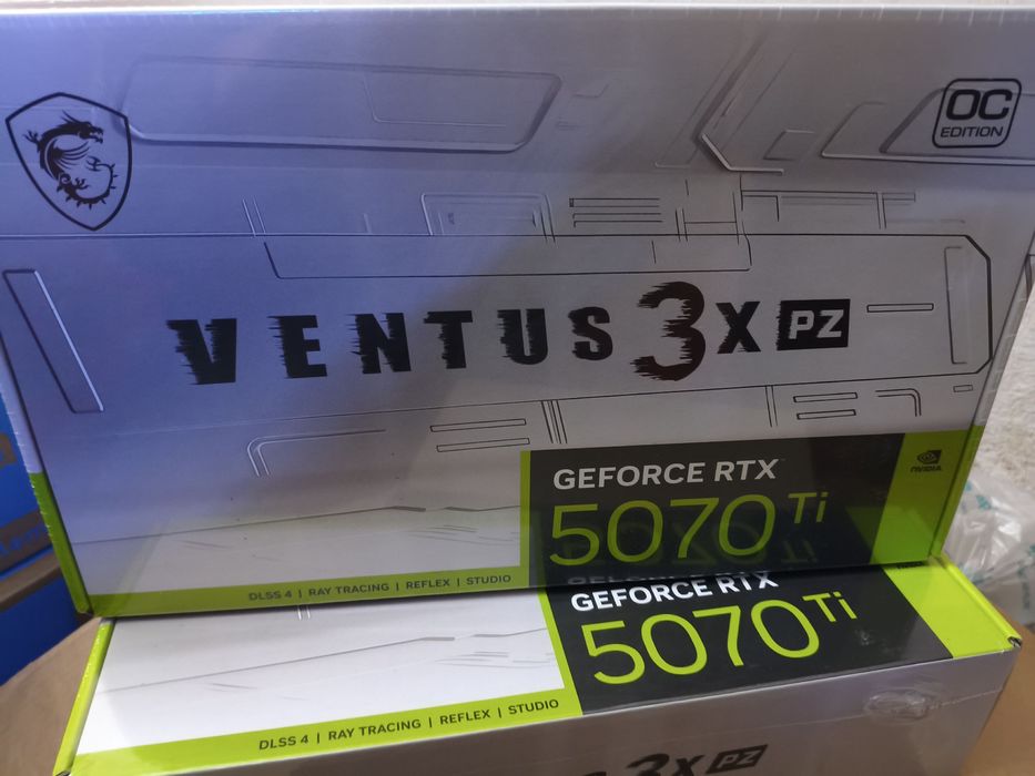 Msi Ventus 3x RTX5070Ti oc White