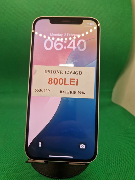 Iphone 12 64GB baterie 79% Lazar Amanet Crangasi 43093