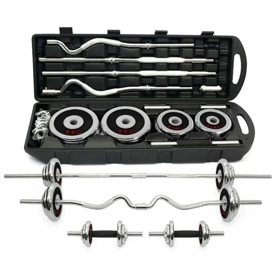 Гантел набор чемодан Разные весы от 15 до 55 кг