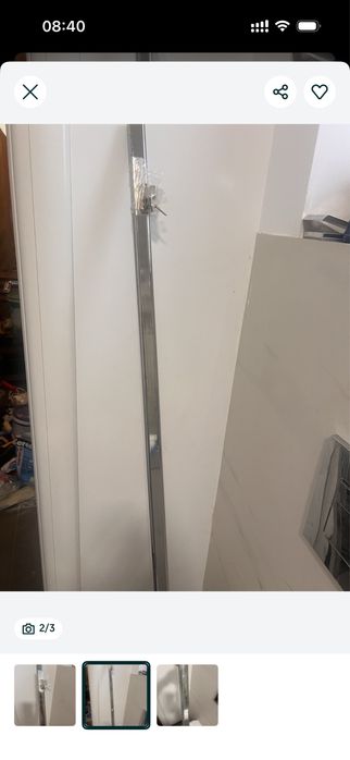 Bara metalica dulap dresing