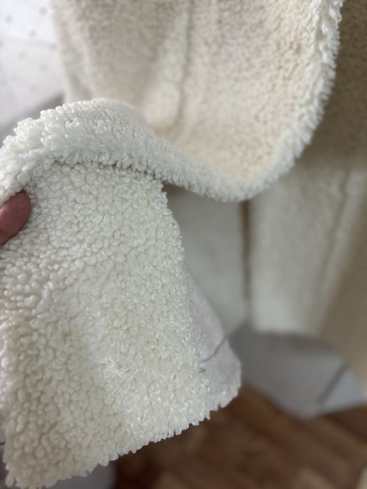 Шубка тедди прямая