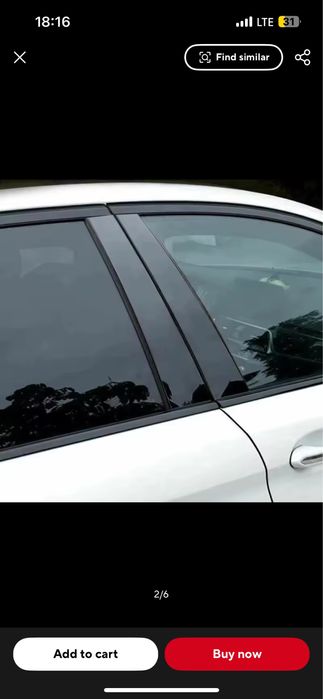 Стикери за колоните на вратите - Mazda 6 14-18г