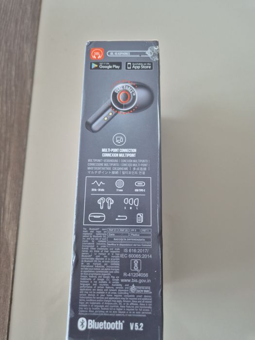 Casti audio in-ear JBL Live Pro 2, True Wireless, Noise Cancelling, 6 Microfoane,Touch Control, IPX5, Negru