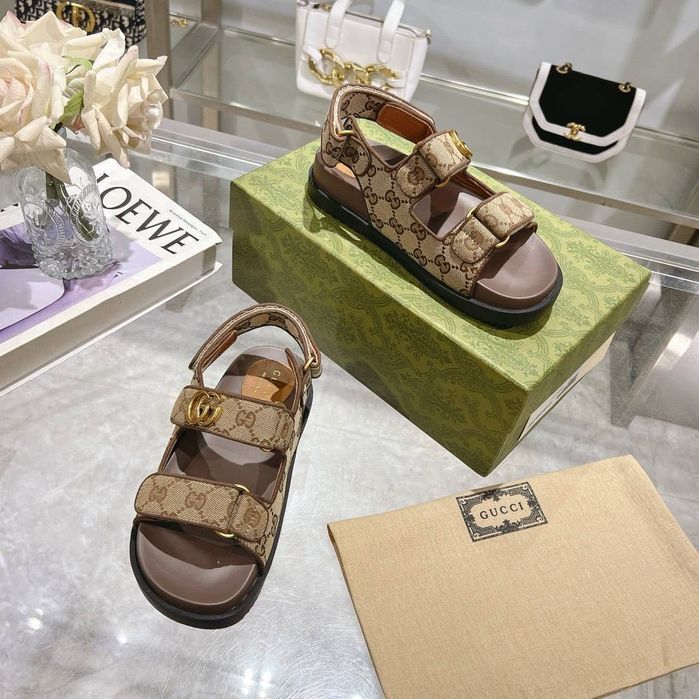 Луксозни дамски сандали - Gucci 38 и 39 номер