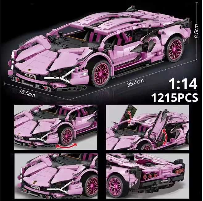 Сглобяема Състезателна Кола Sian 1215 части