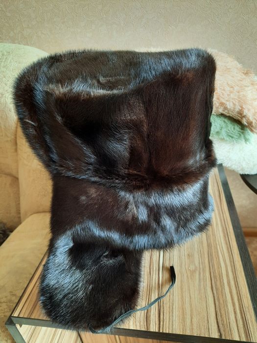 Шапка норковая мужская