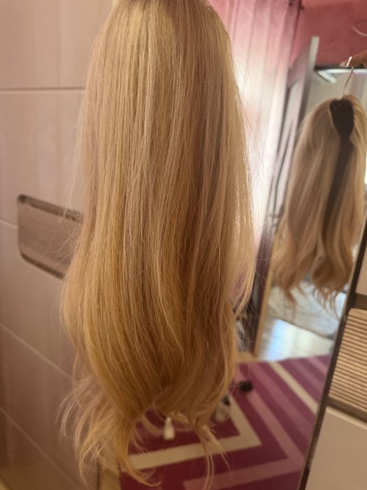 Extensie iestensions blond cu suvite
