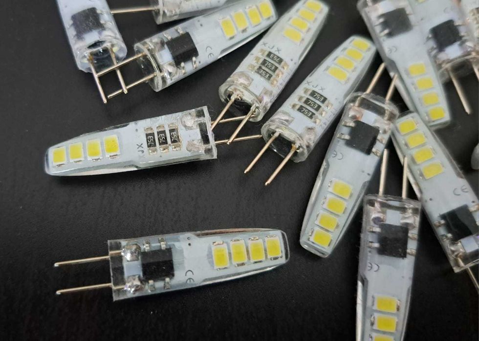 Set 18 x Becuri LED, G4, Lumina Rece, 6500K, 3W, 220V