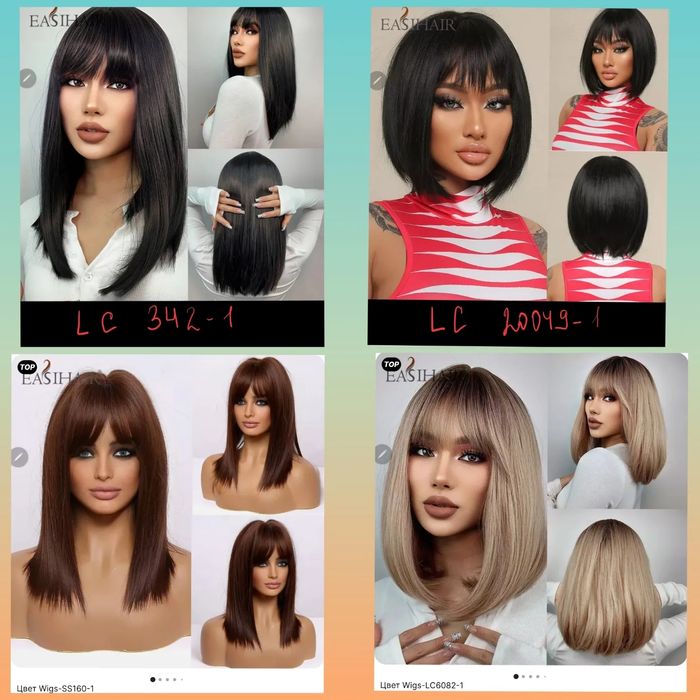 Парики, хвосты в ассортименты