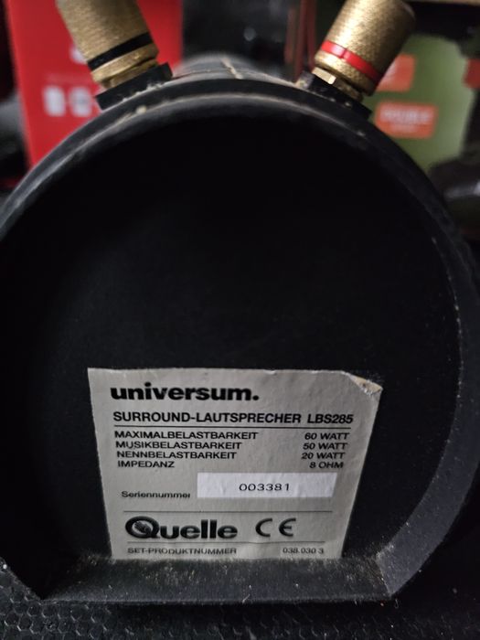 universum loudspeaker 60w 8ohm Quelle