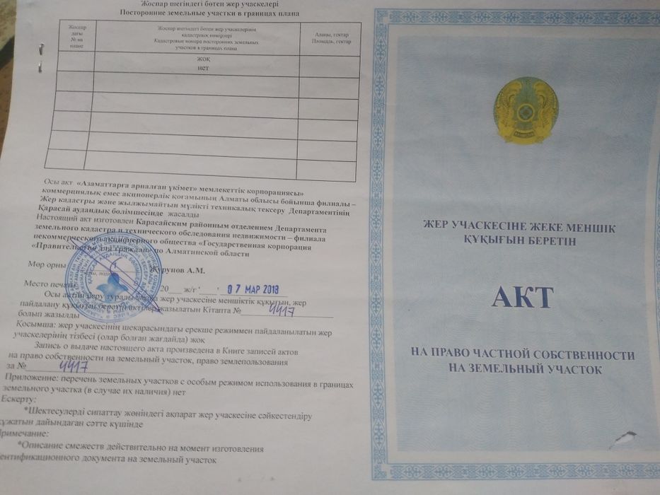 Продам участок 6 соток