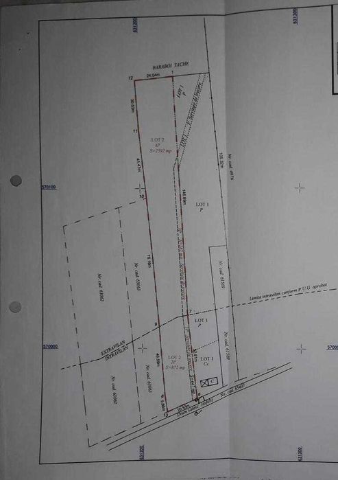 Teren intravilan+extravilan de vanzare Sat Podis-4198mp