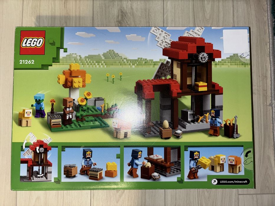 Lego Minecraft 21262 – Ferma cu moara de vant