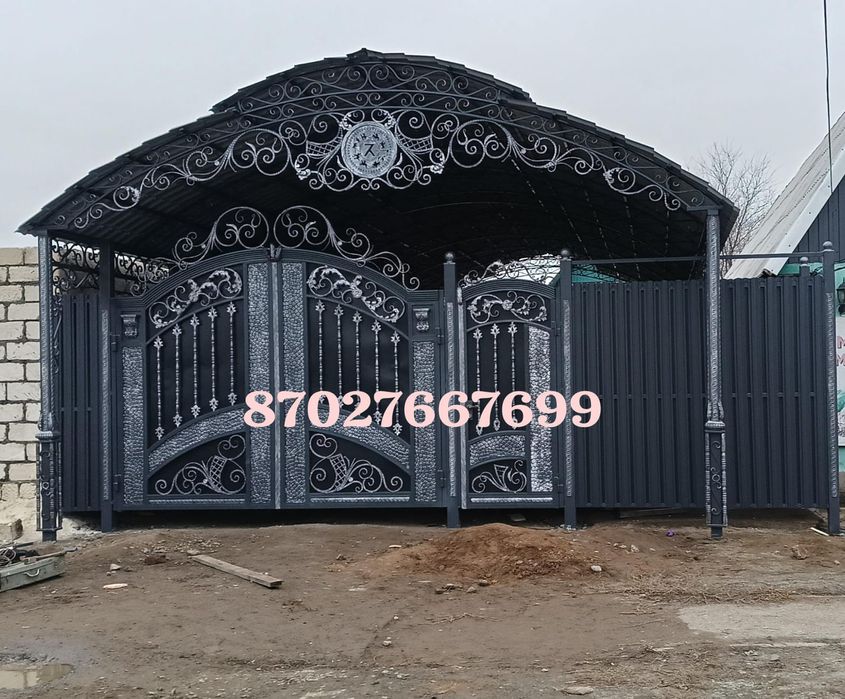 Ворота. Навесы. Козырек. Перила