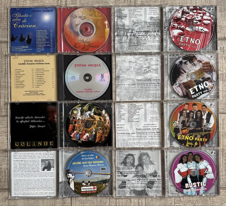 Pachet 6 - 16 cd-uri cu muzica romaneasca
