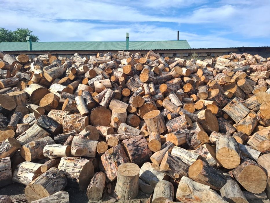 Дрова сухие, рубленые чурки, пирожковоз