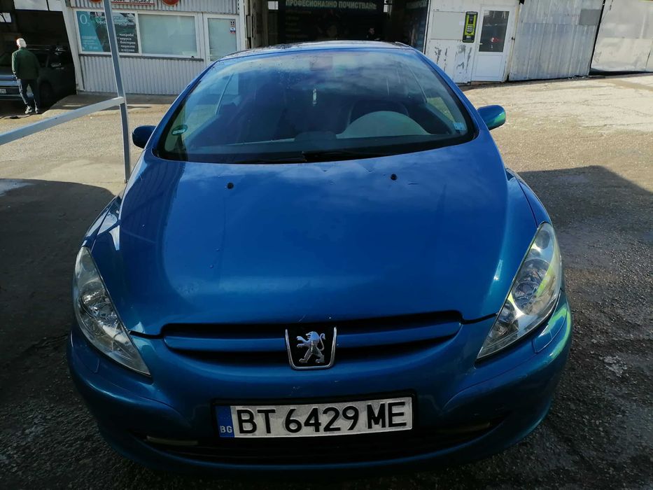 Peugeot 307 cc син металик
