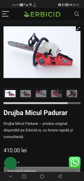 Drujba micul padurar 2Kw