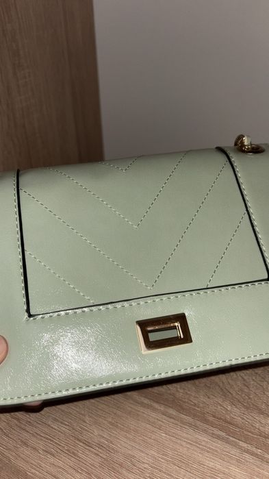 Geanta ARMANI EXCHANGE light olive green