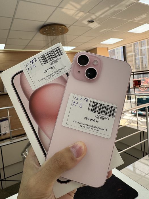 Телефон iPhone 15 99% 128 gb | Рассрочка 0-0-12