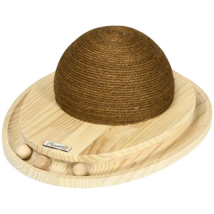 Интерактивна играчка за котки PawHut, драскаща повърхност