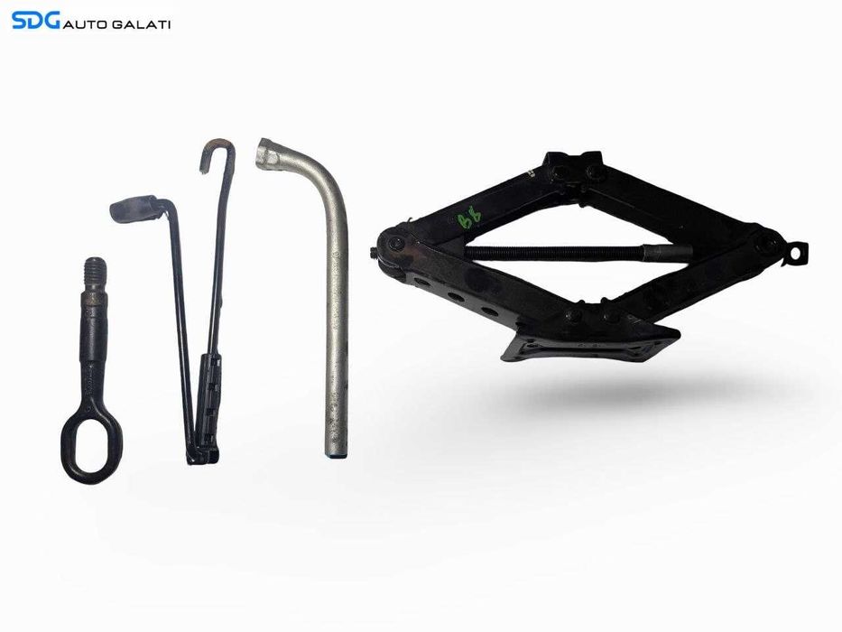 Set Trusa Cric Cheie Roti Carlig Remorcare si Suport Polistiren Volkswagen Passat B8 2015 - 2024 Cod 3G0012115E [L9927SOS]