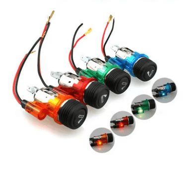 Запалка Универсална Светеща 12V