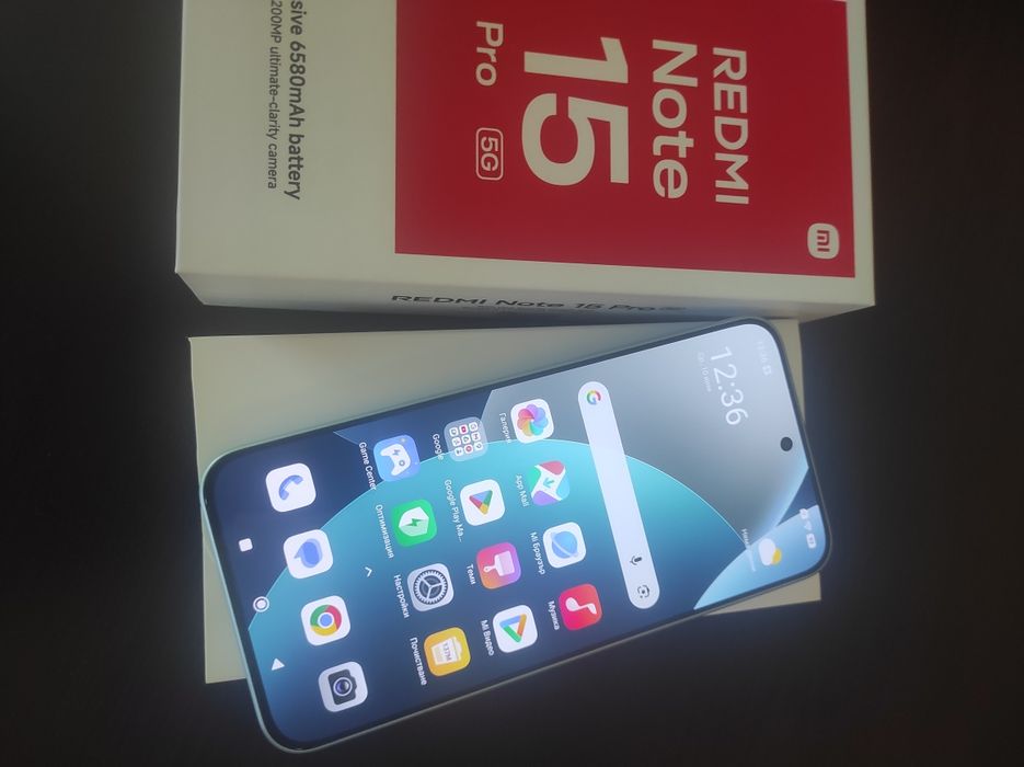 ЧИСТО НОВ Xiaomi Redmi Note 15 Pro 256GB / 8GB RAM 2 ГОДИНИ ГАРАНЦИЯ