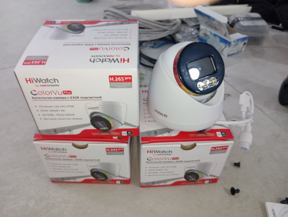 Установка видеонаблюдения