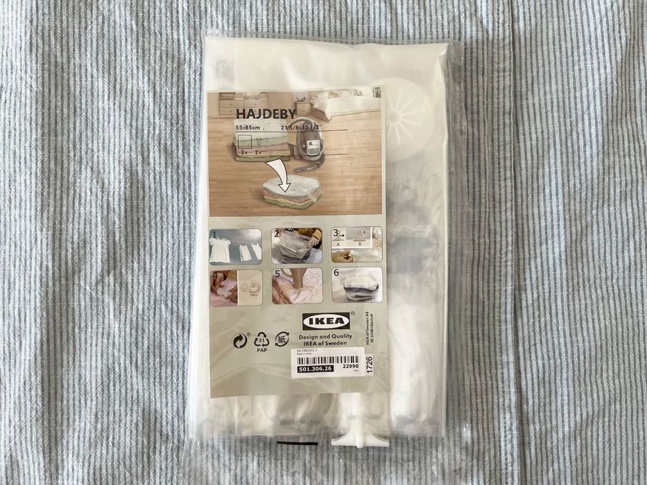 Нови вакуумни торби IKEA HAJDEBY 55 х 85 см