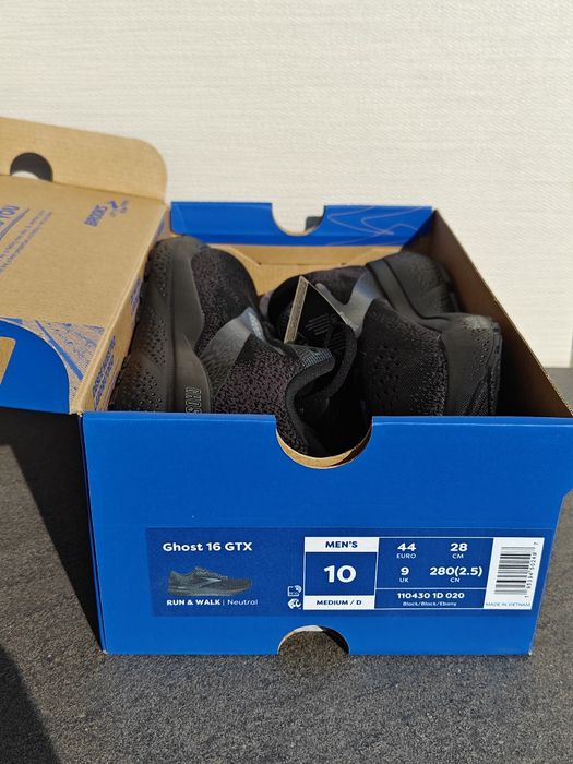 Adidași Brooks Ghost 16 GTX Gore Tex originali cool alergare