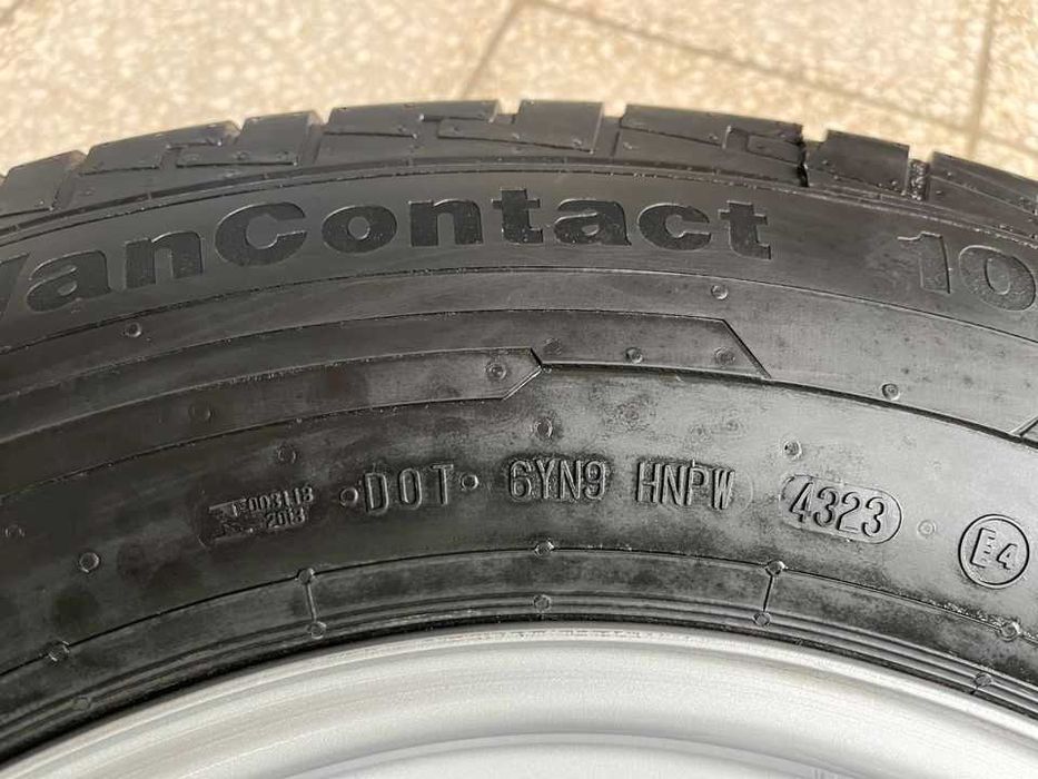 Roti noi R16 Mercedes Sprinter/Vw Crafter 225 75r16C  vara noi