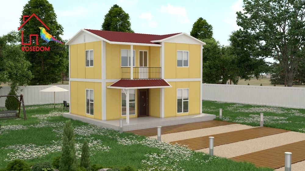 Сглобяеми къщи по проект на клиента