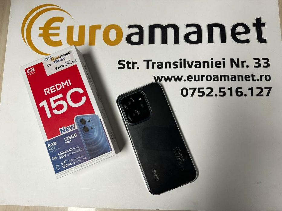 Xiaomi Redmi 15C, 128GB, 8GB RAM -T-