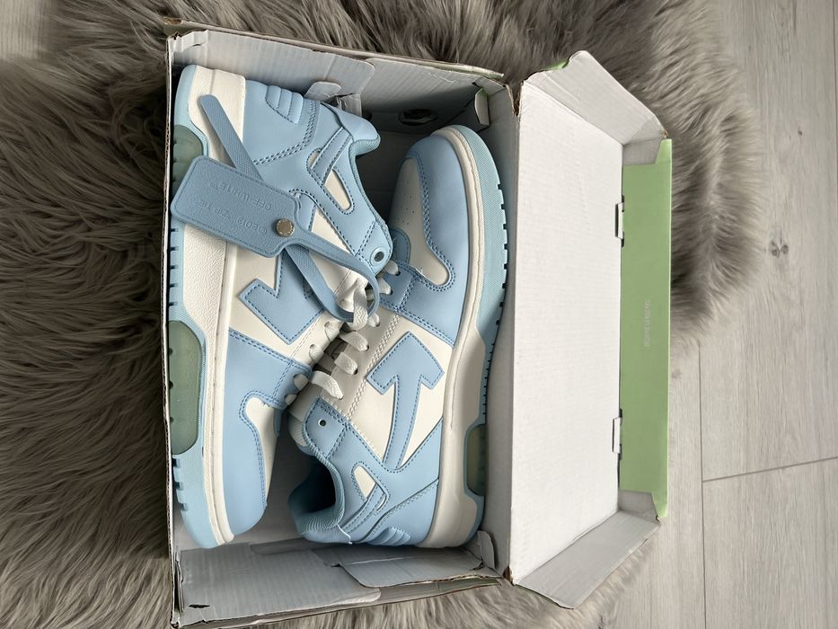 Off White Out Of Office OOO BabyBlue
