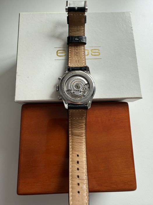 Ceas Epos Pilot Chronograph 3398 Automatic Valjoux 7750